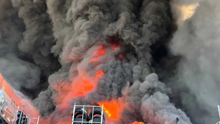 کیف کے قریب روسی ڈرون حملہ، گولہ بارود ڈپو میں دھماکہ، 37 افراد ہلاک