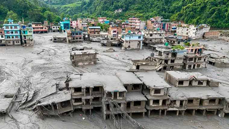 نیپال میں سیلاب سے ہلاکتوں کی تعداد 734 ہو گئی، 2,498 افراد لاپتہ
