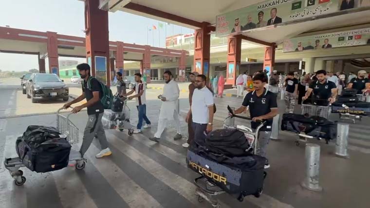 ہاکی ورلڈ کپ میں 11ویں پوزیشن حاصل کرنے والی قومی ٹیم وطن واپس پہنچ گئی