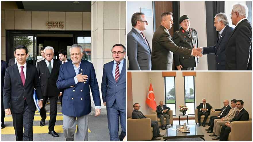 DPM Dar arrives in Istanbul for official engagements