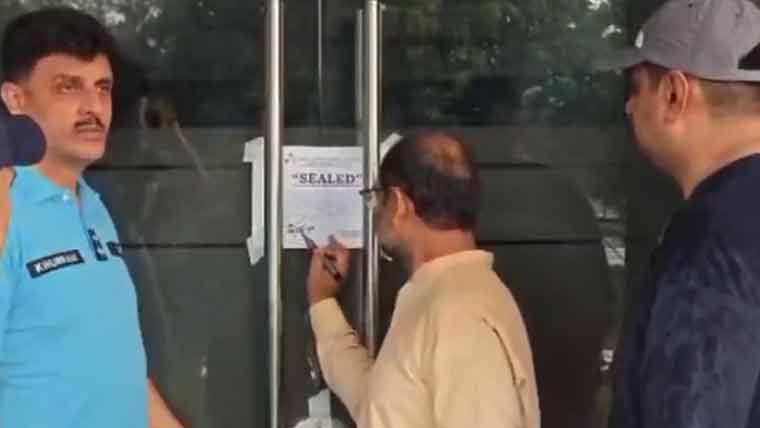 اسلام آباد میں فائر سیفٹی قوانین کی خلاف ورزی پر 8 عمارتیں سیل