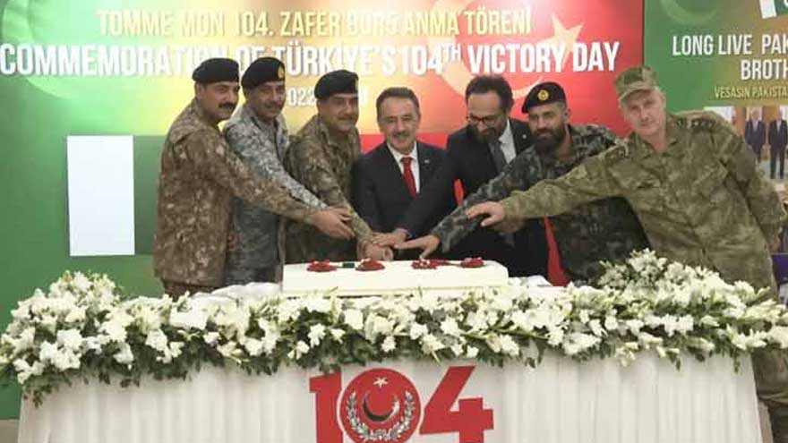 Pakistan, Turkiye mark 104th anniversary of Turkish Armed Forces Victory Day