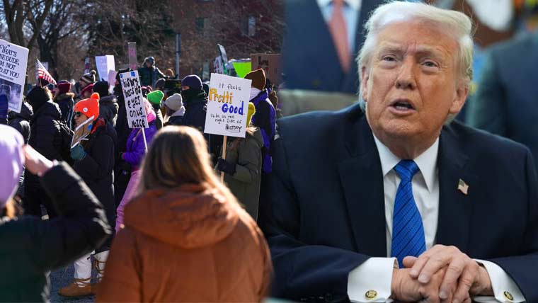 ٹرمپ کا محکمہ ہوم لینڈ سکیورٹی کو مظاہروں سے دور رہنے کا حکم