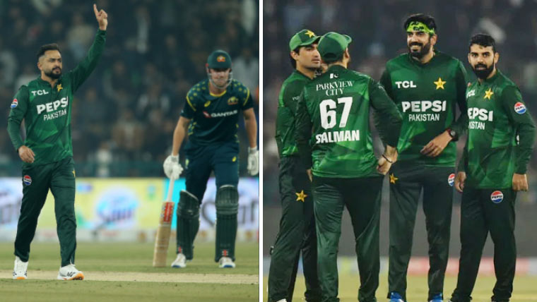پاکستانی سپنرز کا ٹی 20 کی تاریخ کا انوکھا کارنامہ
