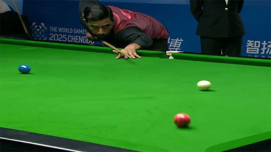 Former World Champion Muhammad Asif secures back-to-back wins at Asian Snooker Championship