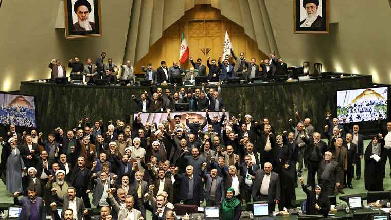 ایرانی پارلیمنٹ نے یورپی ممالک کی افواج کو ’دہشتگرد گروہ‘ قرار دے دیا