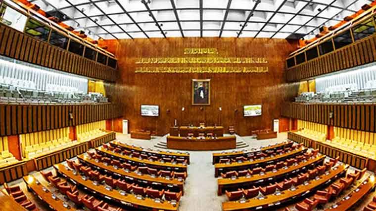 سینیٹ اجلاس پیر کو طلب، 23 نکاتی ایجنڈا پیش