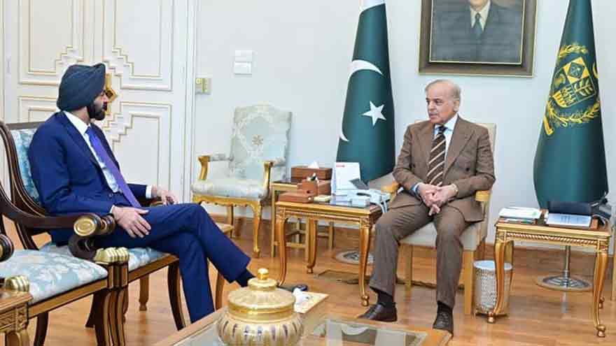 Pakistan vigorously working on economic reform agenda, PM tells WB president