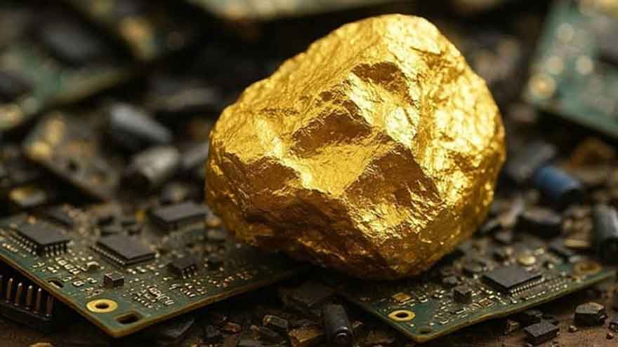 Chinese blogger claims over 16 tola gold extraction from SIM cards