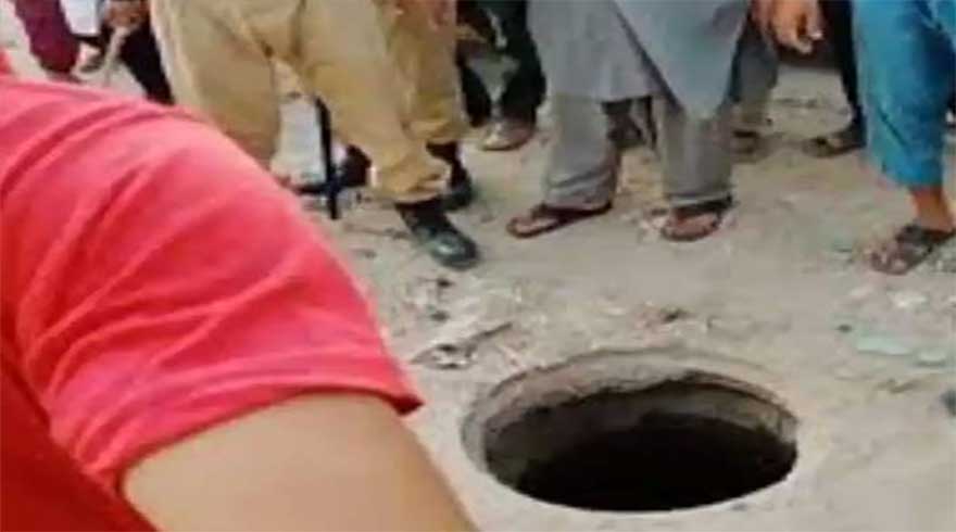 Child's death in open sewer prompts sealing of wedding hall in Kasur