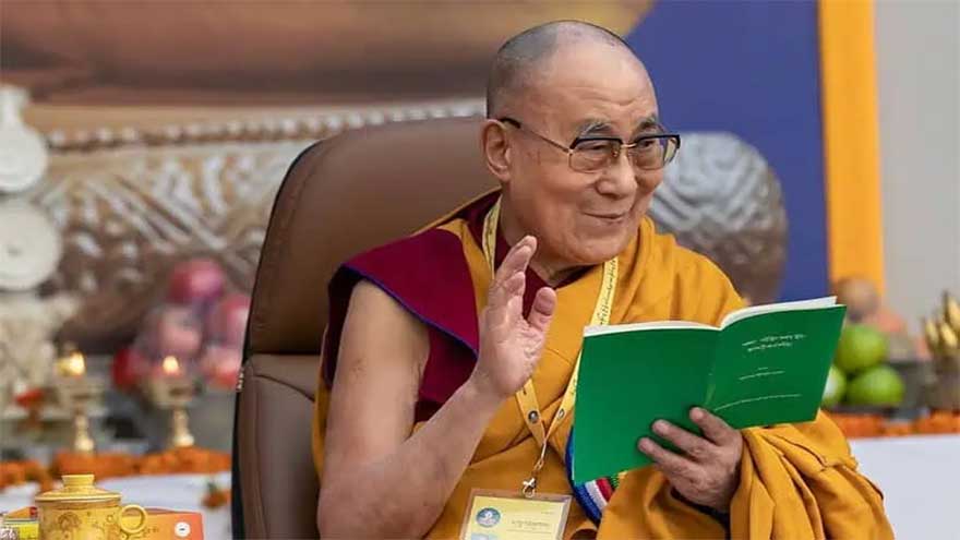 Grammy win reflects shared responsibility: Dalai Lama