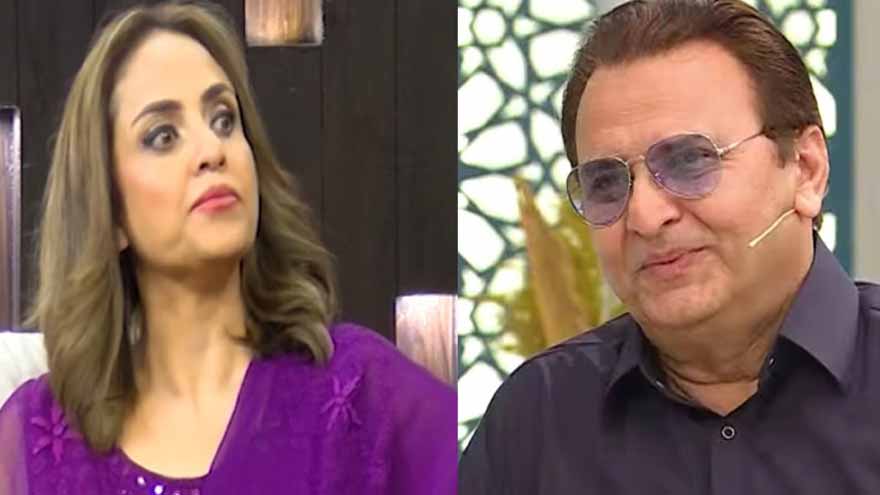 Nadia Khan takes a sarcastic jibe at Behroze Sabzwari over women's clothing remarks