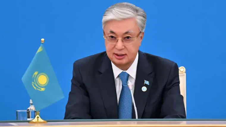 قازقستان کے صدر قاسم توکایف پہلے سرکاری دورے پر آج اسلام آباد پہنچیں گے