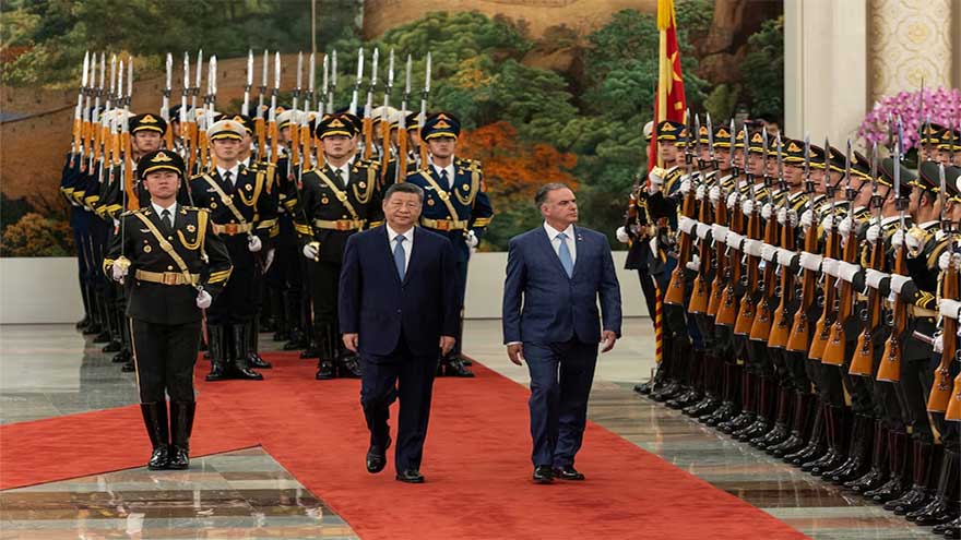 China's Xi calls for 'equal, multipolar world' as he meets Uruguay leader