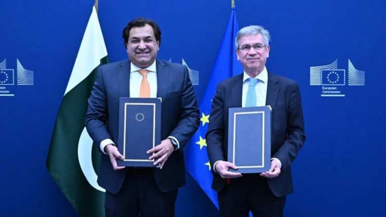 پاکستان اور یورپی یونین کے درمیان ٹیرف ریٹ کوٹہ معاہدے پر دستخط