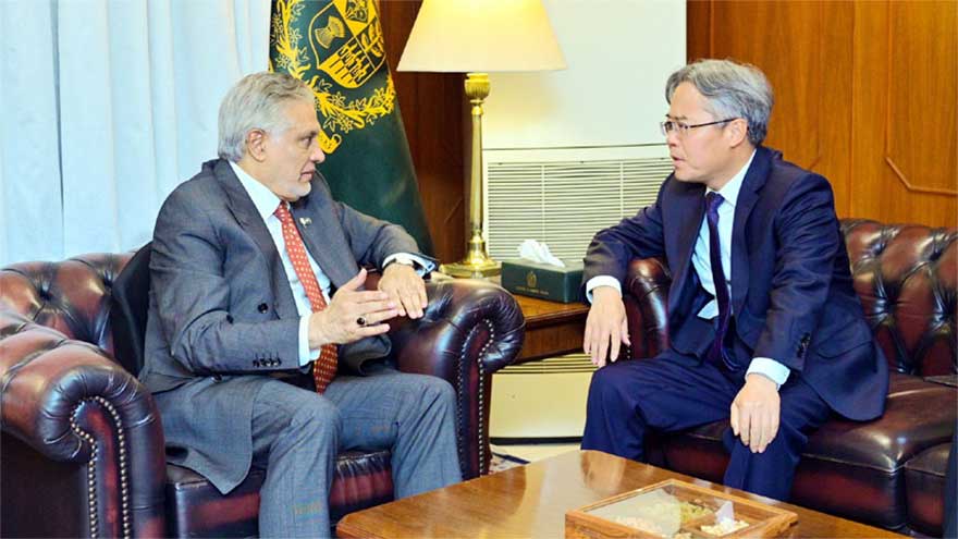DPM vows to strengthen Pak-China strategic partnership