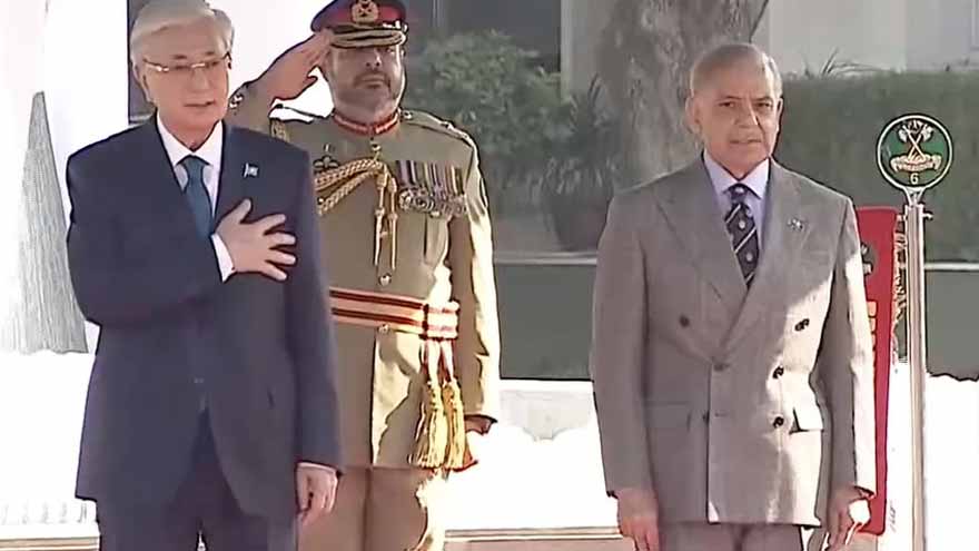 Kazakhstan president meets Pakistan PM to discuss bilateral trade, regional connectivity