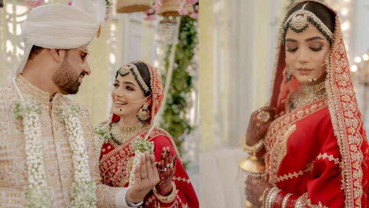 اداکارہ لائبہ خان کی شادی کی تصاویر سوشل میڈیا پر وائرل