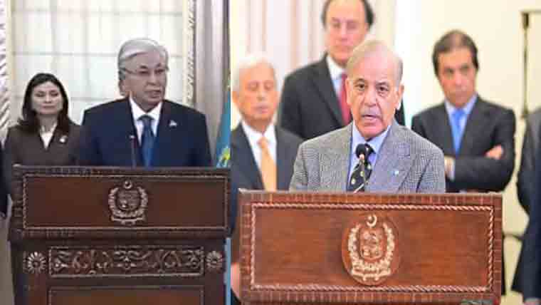 پاکستان اور قازقستان کا اقتصادی شعبے میں 5 سالہ روڈ میپ پر اتفاق ہوا: وزیراعظم