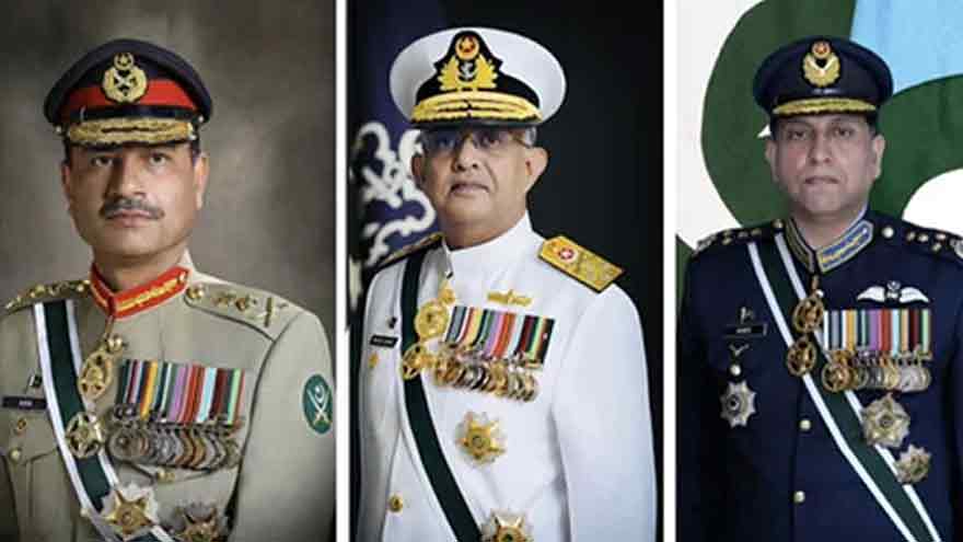 Military leadership reiterates unwavering support for Kashmiris' struggle for freedom