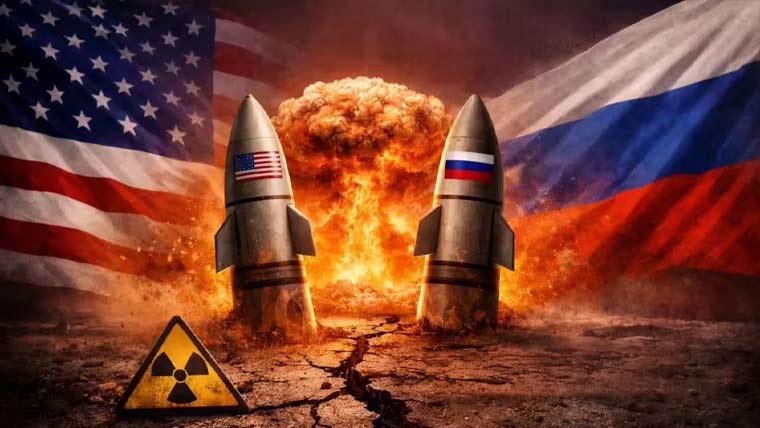 امریکا اور روس کے درمیان جوہری ہتھیاروں کو محدود کرنے والا معاہدہ ختم