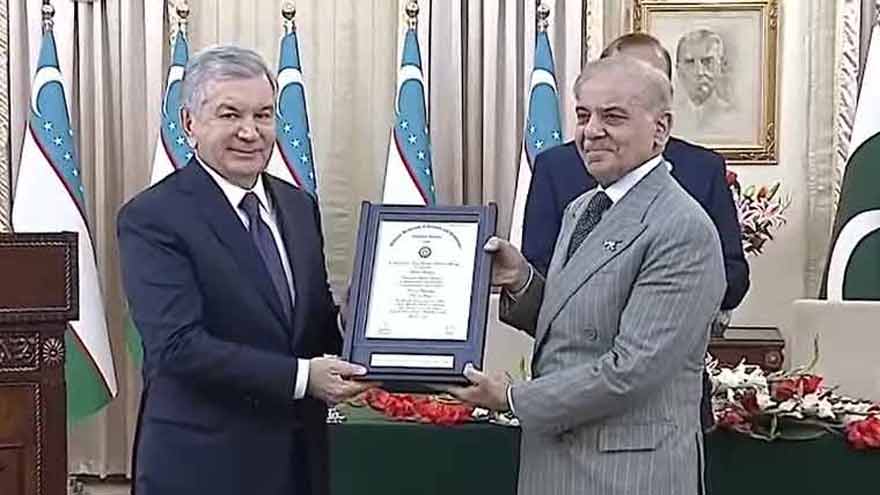 Pakistan, Uzbekistan exchange 28 MoUs to strengthen bilateral cooperation