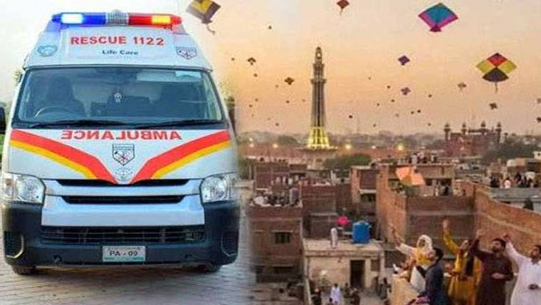 لاہور: بسنت فیسٹیول پر ریسکیو 1122 کا ایمرجنسی پلان مرتب