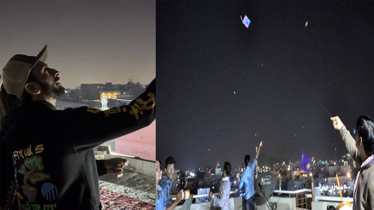 بوکاٹا کی گونج، قومی کرکٹر بھی بسنت کے رنگوں میں رنگ گئے