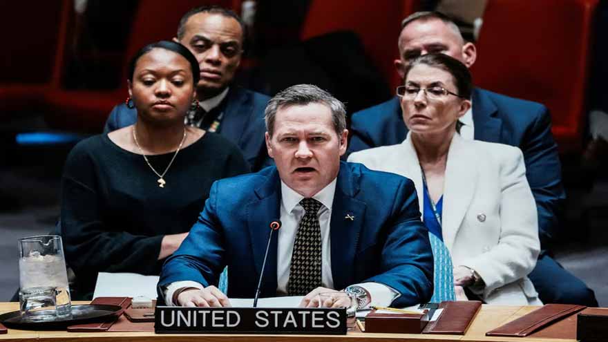 US plans initial payment towards billions owed to UN, envoy Waltz says