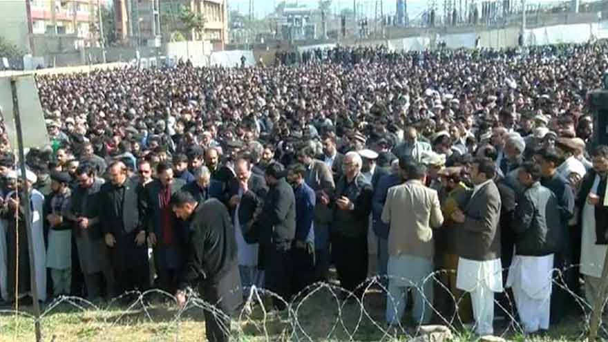 Funeral prayers of Islamabad blast martyrs offered amid tight security