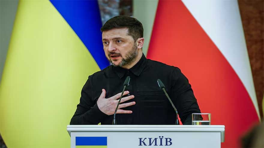 US pushes Russia and Ukraine to end war by summer  Zelenskiy says
