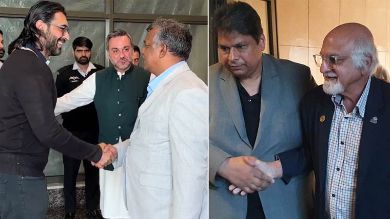 آئی سی سی اور بی سی بی کے وفود لاہور پہنچ گئے، ورلڈ کپ تنازع پر مذاکرات متوقع