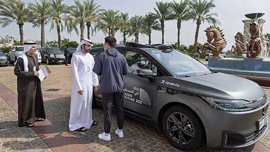 Driverless taxi service to launch on Dubai roads from March