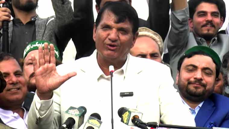 ملک دشمن بیانیہ کا پہیہ خیبرپختونخوا کی عوام نے جام کردیا: امیر مقام