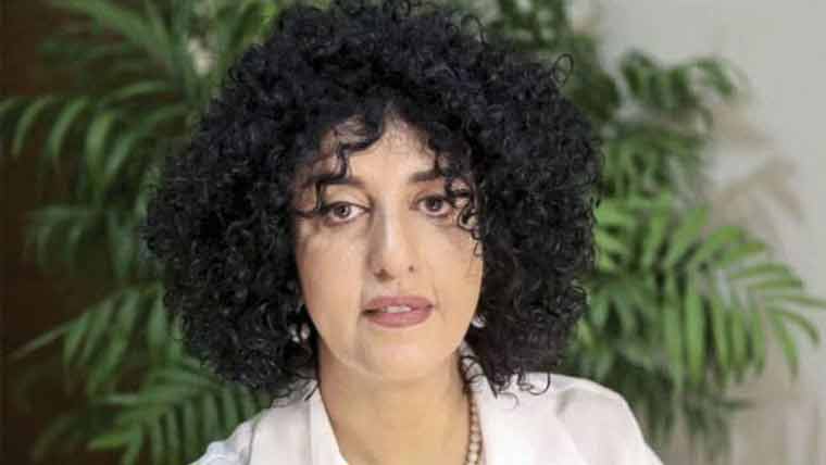 ایران نے نوبیل انعام یافتہ نرگس محمدی کو ساڑھے 7 سال قید کی سزا سنا دی