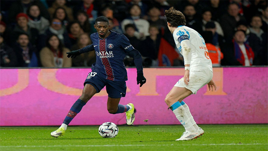 PSG trounce Marseille to move back top of Ligue 1
