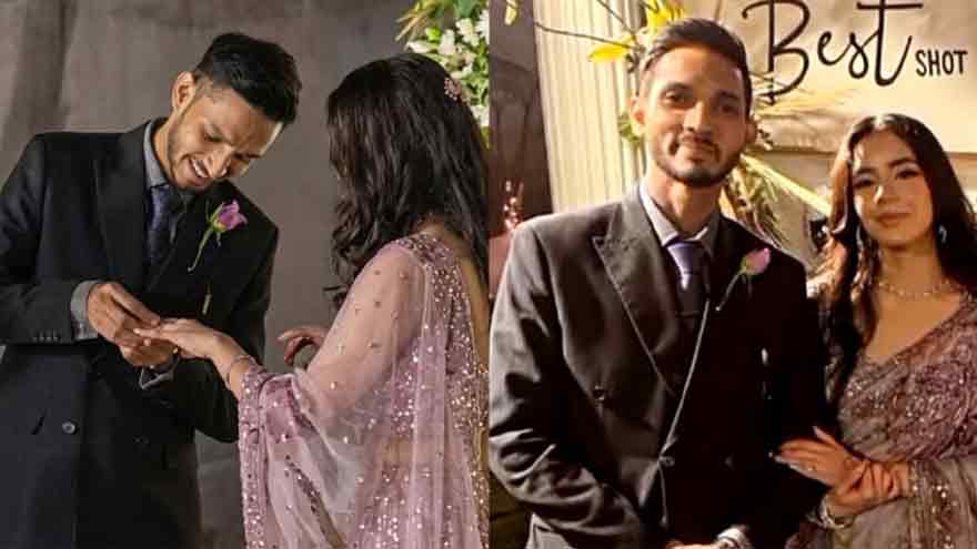 Pakistani Rapper Talha Anjum gets engaged to Zoya Karim
