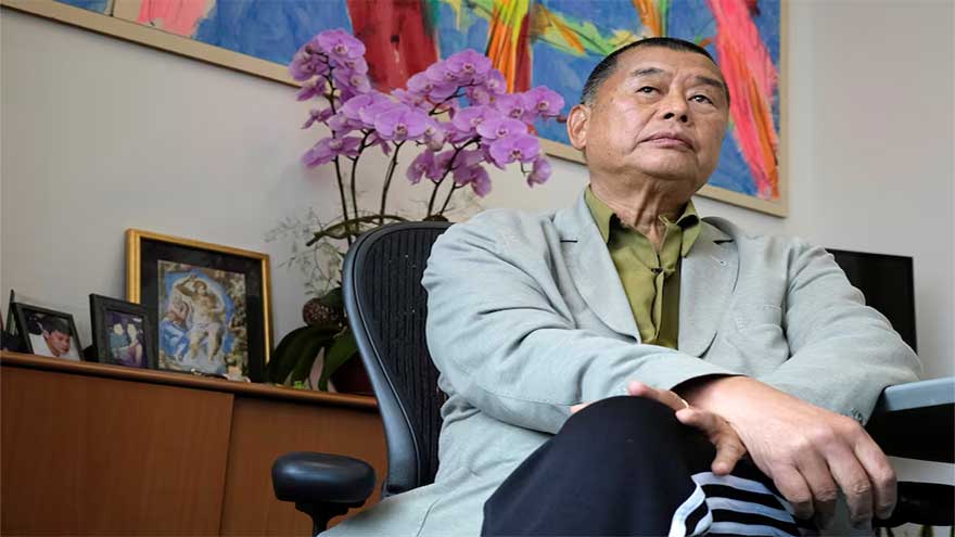 Dunya News Leading China critic Jimmy Lai sentenced to 20 years in jail after Hong Kong security trial