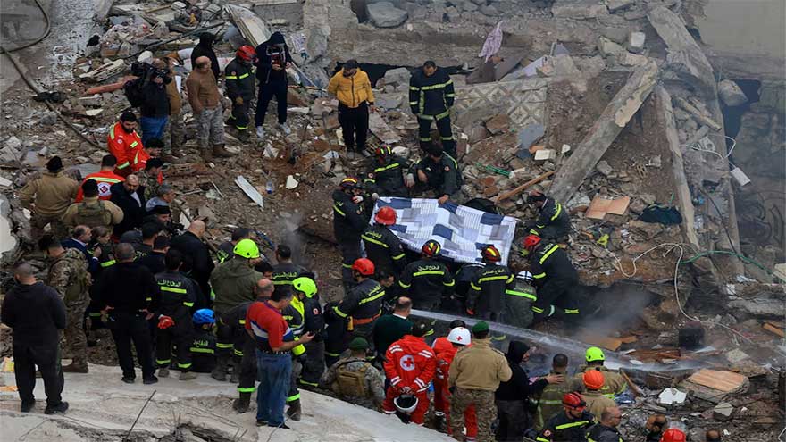 Lebanon's Tripoli building collapse kills 14