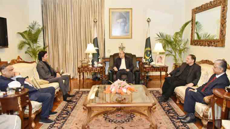 Faisal Vawda meets President, discusses important issues