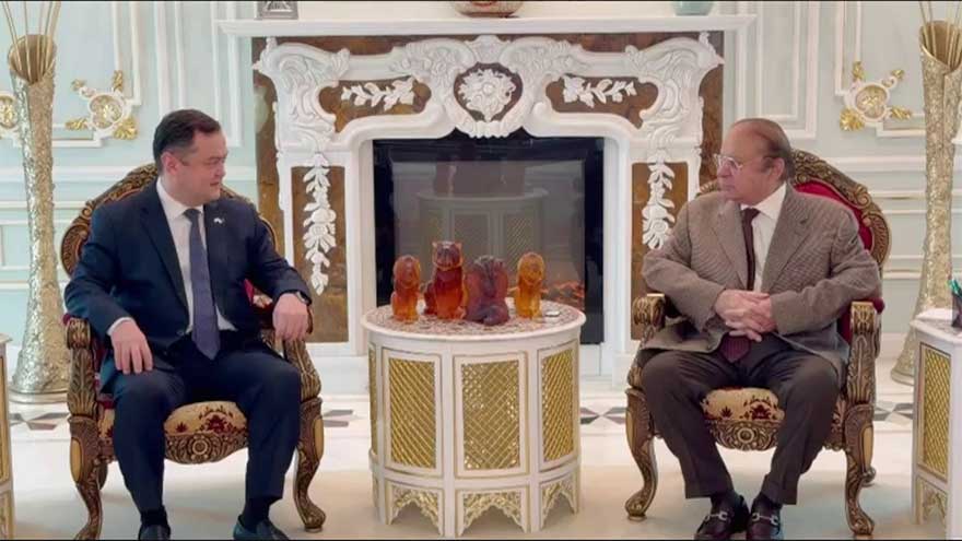Uzbek envoy calls on Nawaz Sharif, discusses economic cooperation