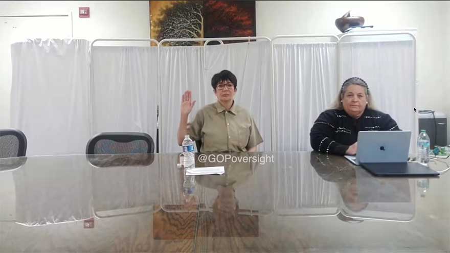 Ghislaine Maxwell refuses to answer questions at congressional deposition, lawmakers say