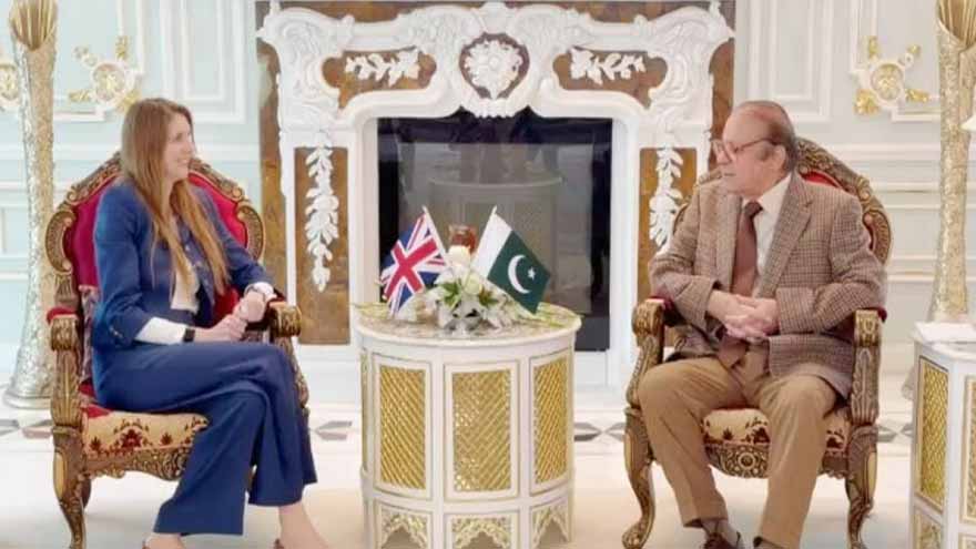 Nawaz Sharif meets British High Commissioner, discusses regional situation