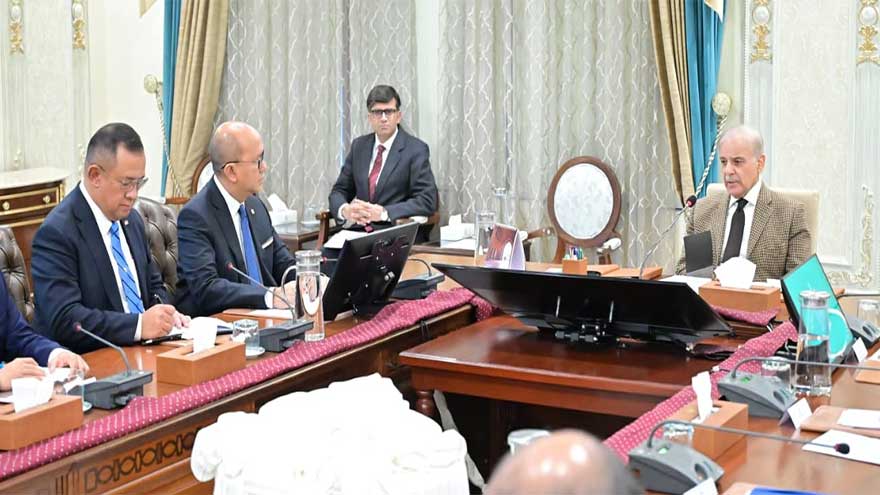 PM expresses desires to further strengthen Pak-Indonesia economic ties