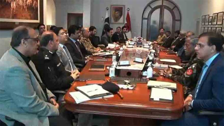 Political-military leadership agree to move in one direction in war against terrorism