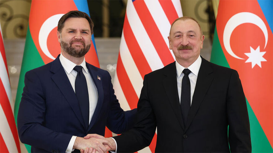 US vice president Vance on peace bid in Azerbaijan after Armenia visit