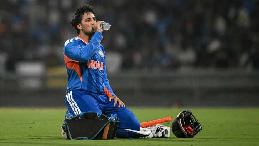 India hit hard as Abhishek Sharma hospitalised ahead of Namibia clash