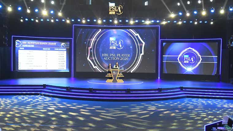 پی ایس ایل میں نئی تاریخ رقم، سیزن 11 کیلئے پلیئرز آکشن مکمل