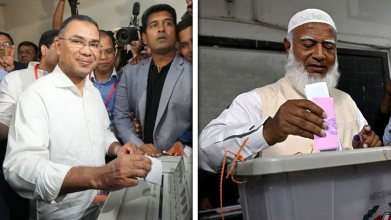 بنگلہ دیش کے مرکزی امیدواروں نے ووٹ ڈال دیا، آزادی کا دن قرار