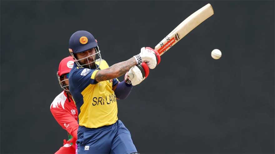 Sri Lanka outplay Oman by 105 runs in T20 World Cup